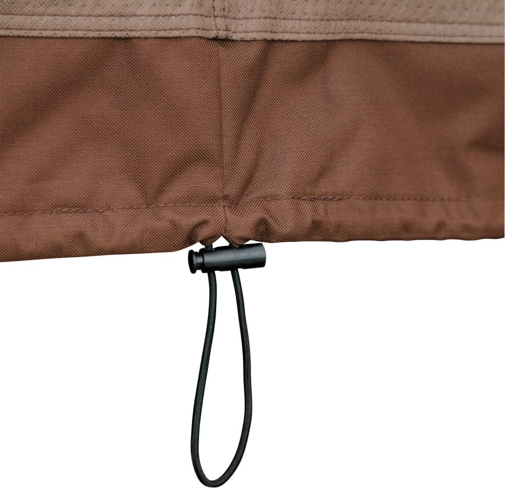 DUCKCOVERS Ultimate Waterproof 104 Inch Patio Left-Facing Sectional Lounge Se...