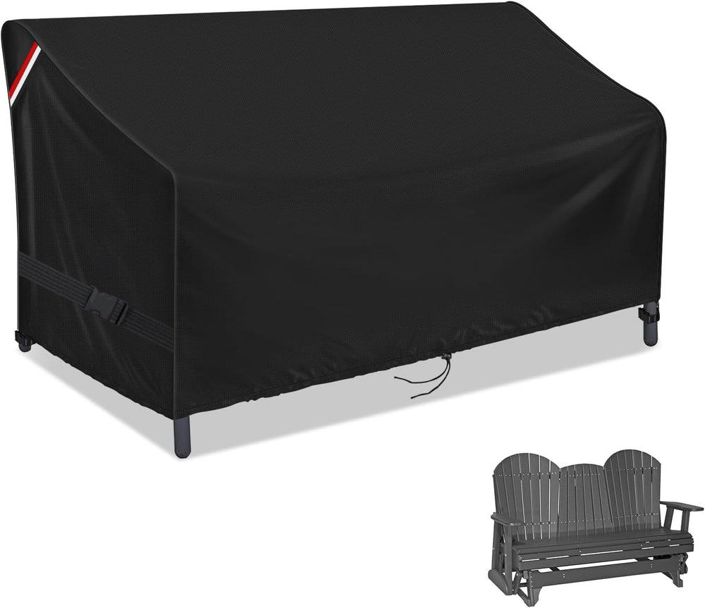 Outdoor Adirondack Waterproof Glider Bench Cover,67"L x 30"W x 42&q...