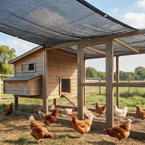 40% Garden Shade Cloth for Plants, 16x24FT Sun Shade Protection