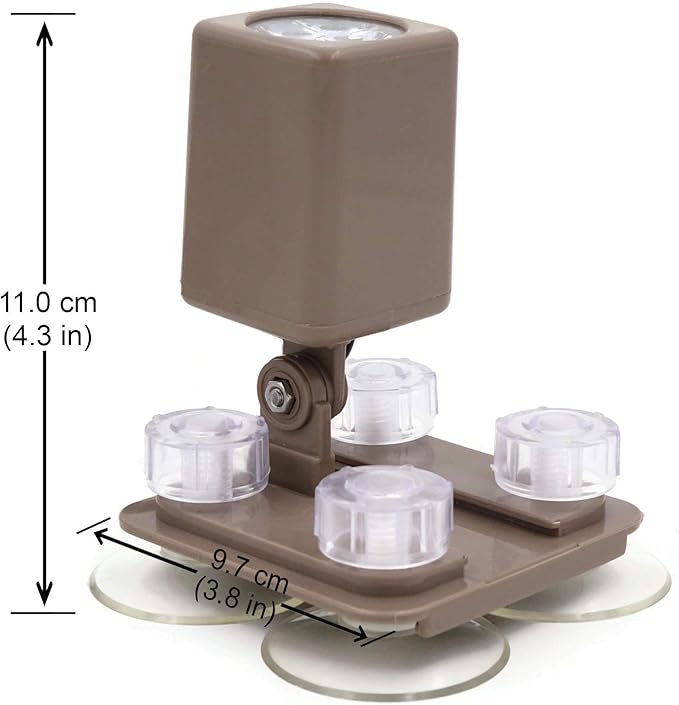 AquaHEX 60X Solar Underwater Submersible Spotlight, Pond Pool Fountain Water ...