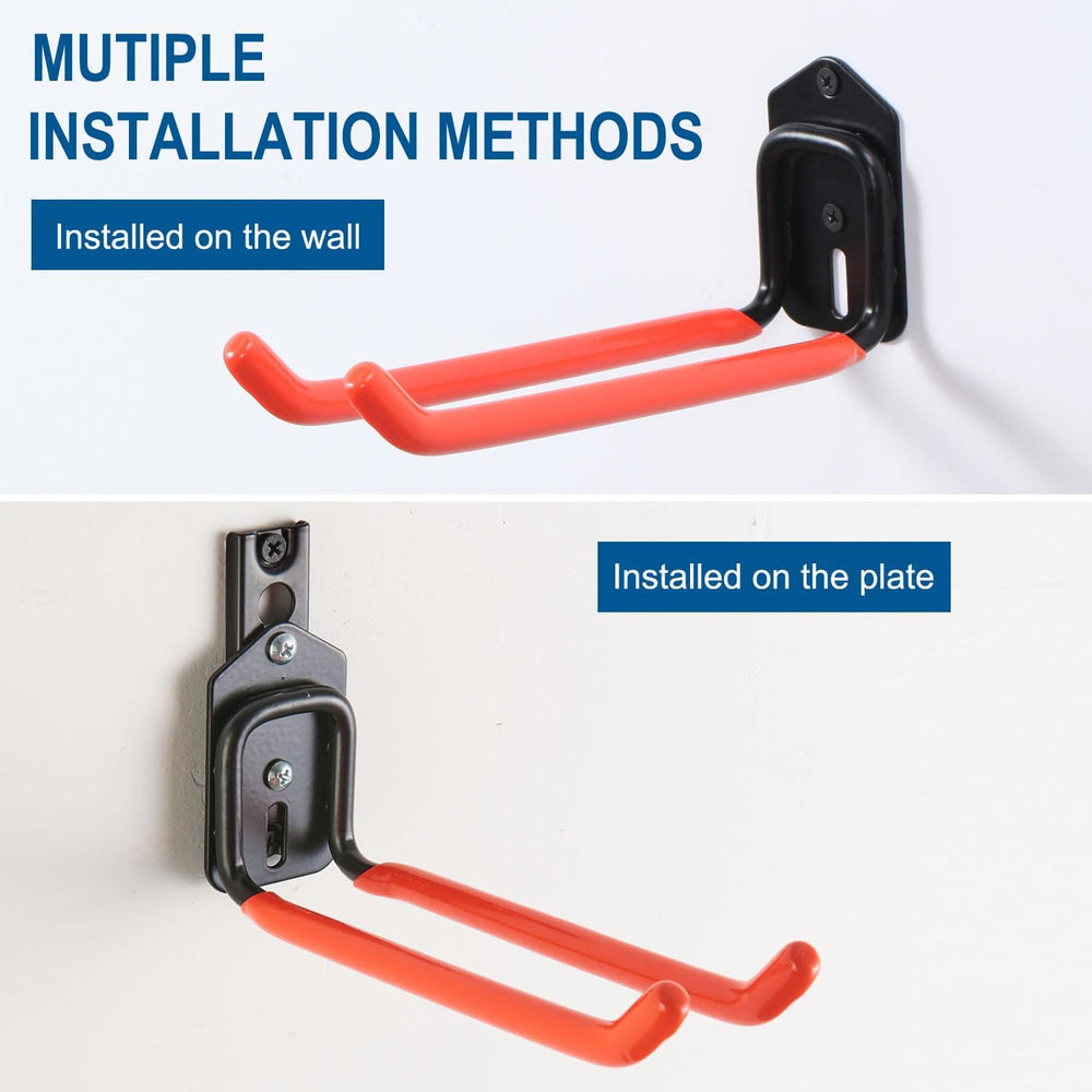 Wallmaster Wall Mount Garage Tool Storage Rack Folding Chair Hangers