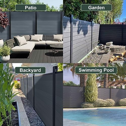 Mondaria Privacy Fence Panels for Outside,6ft(W) x 6ft(H) Outdoor Privacy Pan...