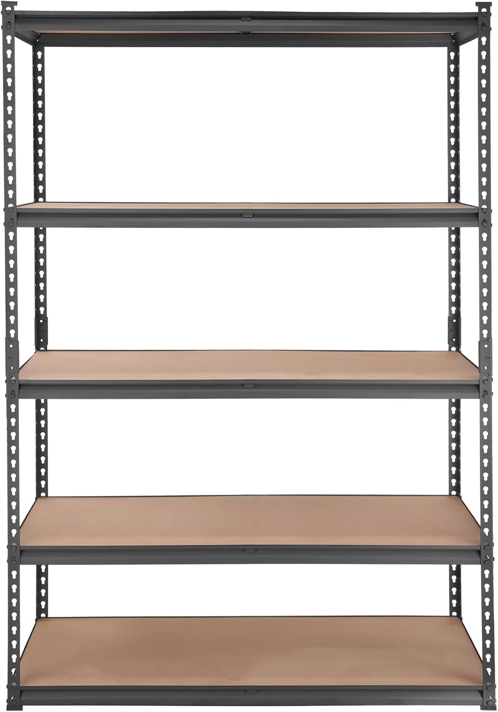VEVOR Storage Shelves 5-Tier Adjustable 2000 lbs 48"x24"x72" S...
