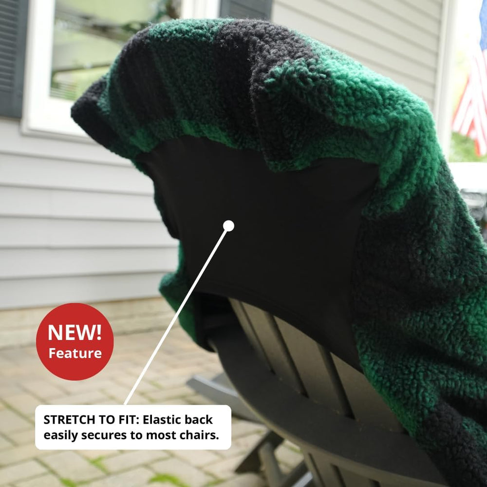 CITYBONFIRES The Chair Blanket™ – As Seen on Today's Show Reversible, Wat...