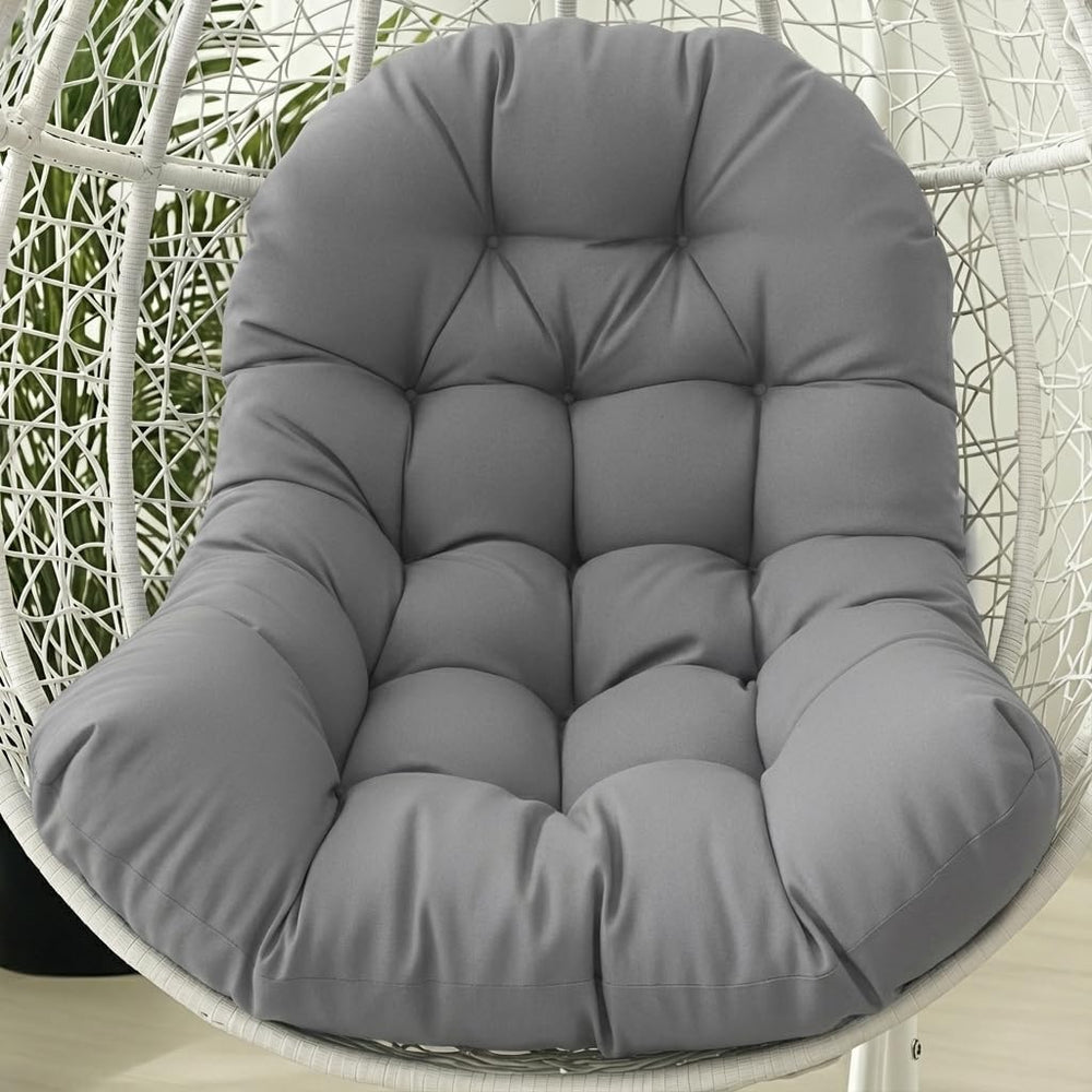 Egg Chair Cushion Replacement Outdoor Hanging Chair Cushion for Patio Furitur...