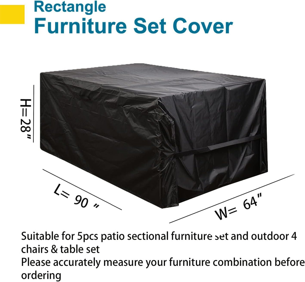 Patio Conversation Set Cover Patio Furniture Set Cover Outdoor Sectional Sofa...