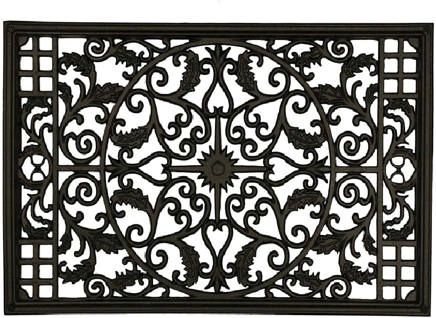 Nuvo Iron Insert GATE RECT BLK 15X24IN ACW61
