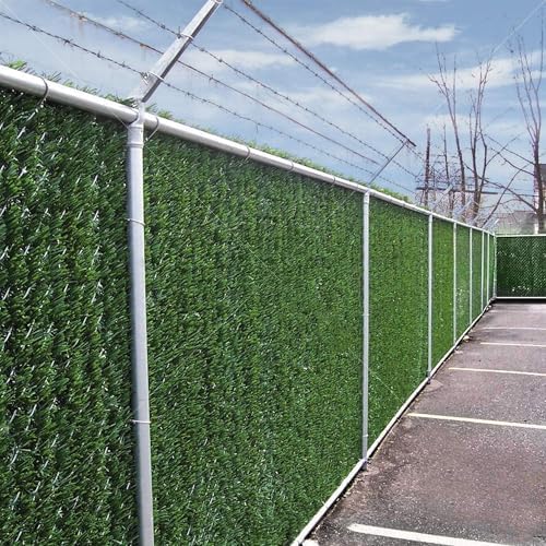 Privacy Fence Screen 4'x10' Hedge Slats for Chain Link, Heavy Duty