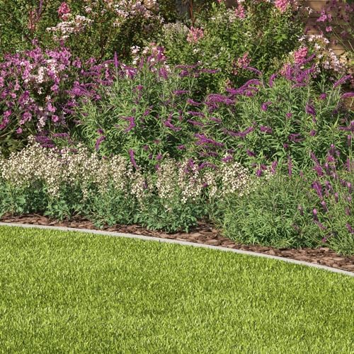 EasyFlex Aluminum No-Dig Landscape Edging for Landscape or Paver Projects, 10...