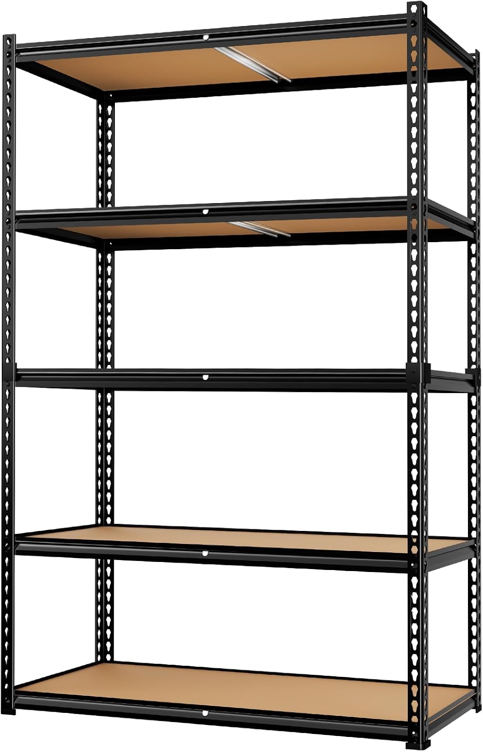 LEVELEVE 5-Tier Storage Shelving Unit, Metal, for Kitchen, Garage, Laundry Ro...