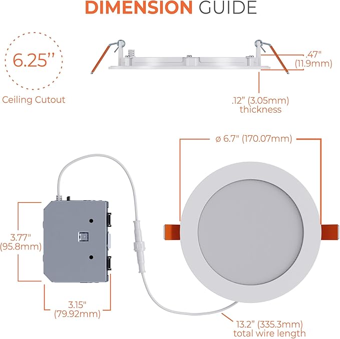 HALO HLB 6 in LED Recessed Lighting Canless Dimmable Wet Location Selectable ...