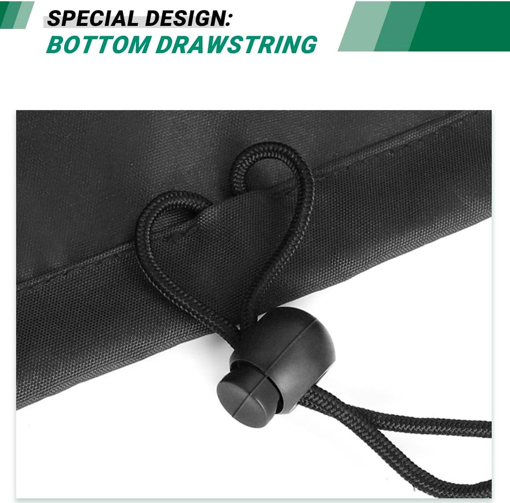 Patio Steel Stand Hammock Chair Cover, 420D Oxford Patio Hanging Chaise Loung...
