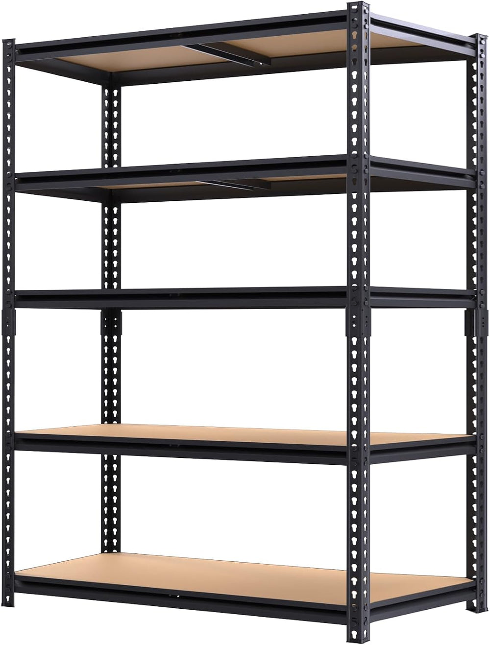 Storage Shelving Unit, 5 Tier Garage ShelvesHeavy Duty, Adjustable Metal Shel...