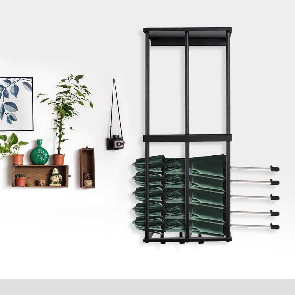 Garage Organization Storage, Metal Camping Chair Rack Wall Mount