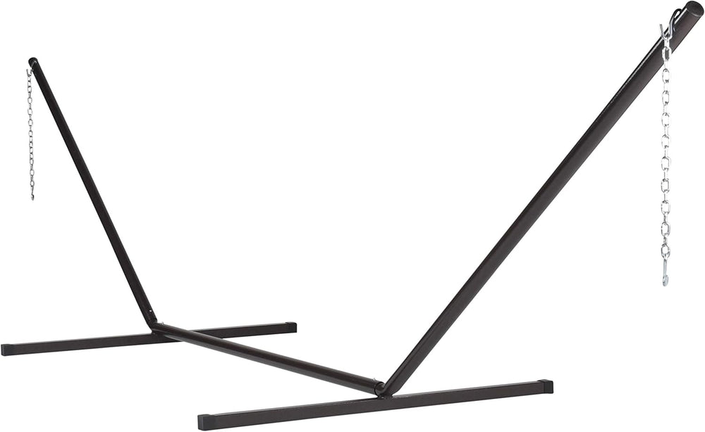Metal Tribeam Hammock Stand Mocha