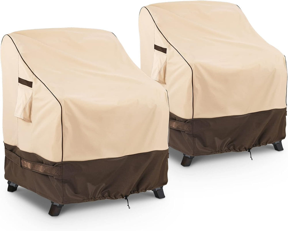 KylinLucky Outdoor Patio Chair Covers 32 x 37 x 36 inch 2 Pack Waterproof
