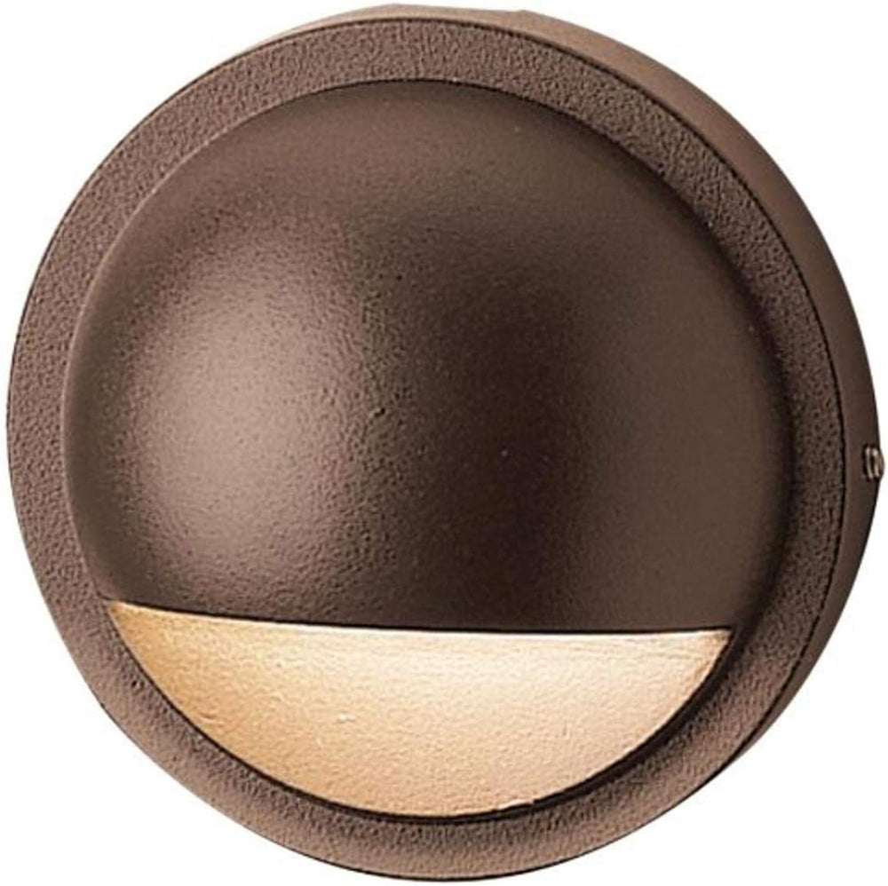 Kichler Six Groove Deck 12V Landscape Light, Architectural Bronze