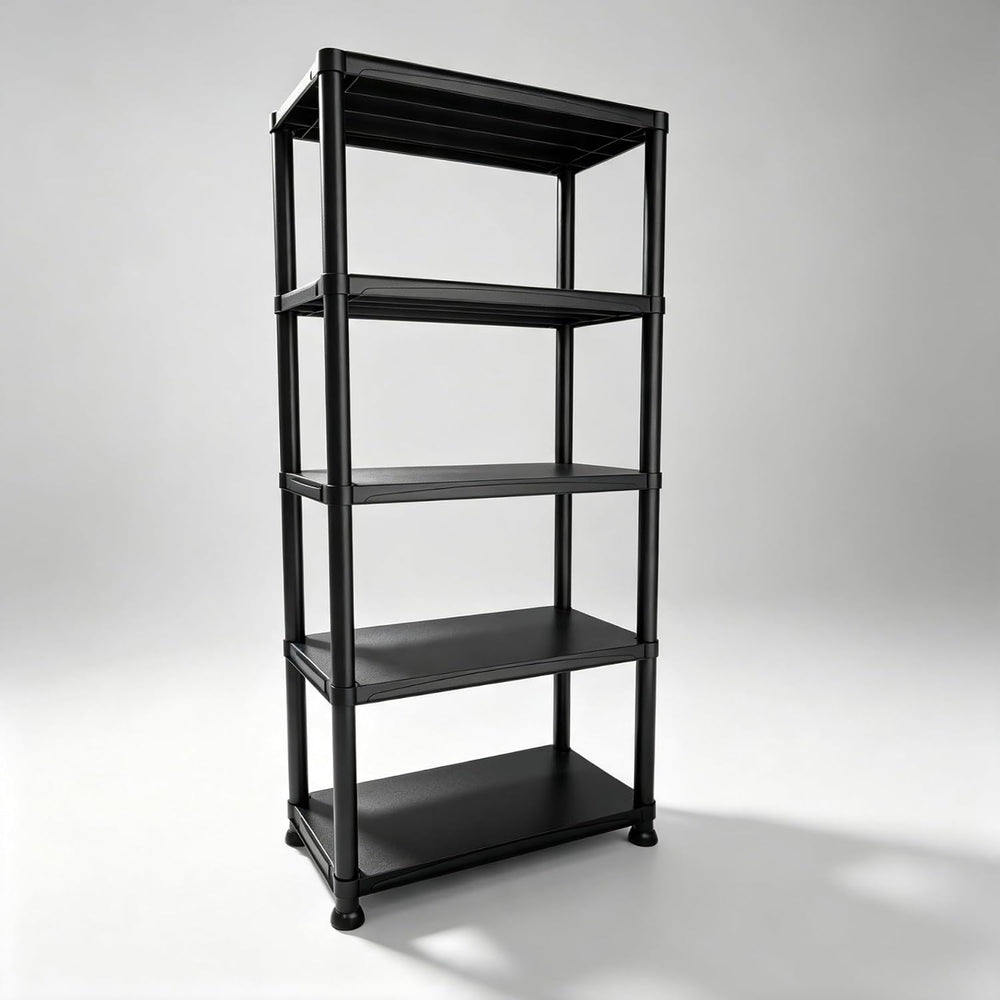 5‑Tier Plastic Storage Shelving Unit for Garage Storage Shelve 70"×24&qu...
