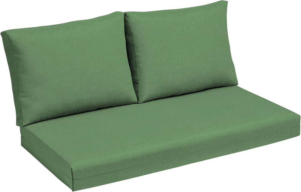 ARDEN Outdoor Loveseat Set, 3-Piece, 48x24, Moss Green