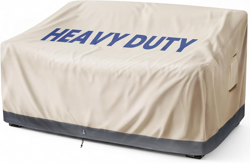 Extra Heavy Duty 2 Seater Outdoor Sofa Cover Waterproof - Patio Furniture Lov...