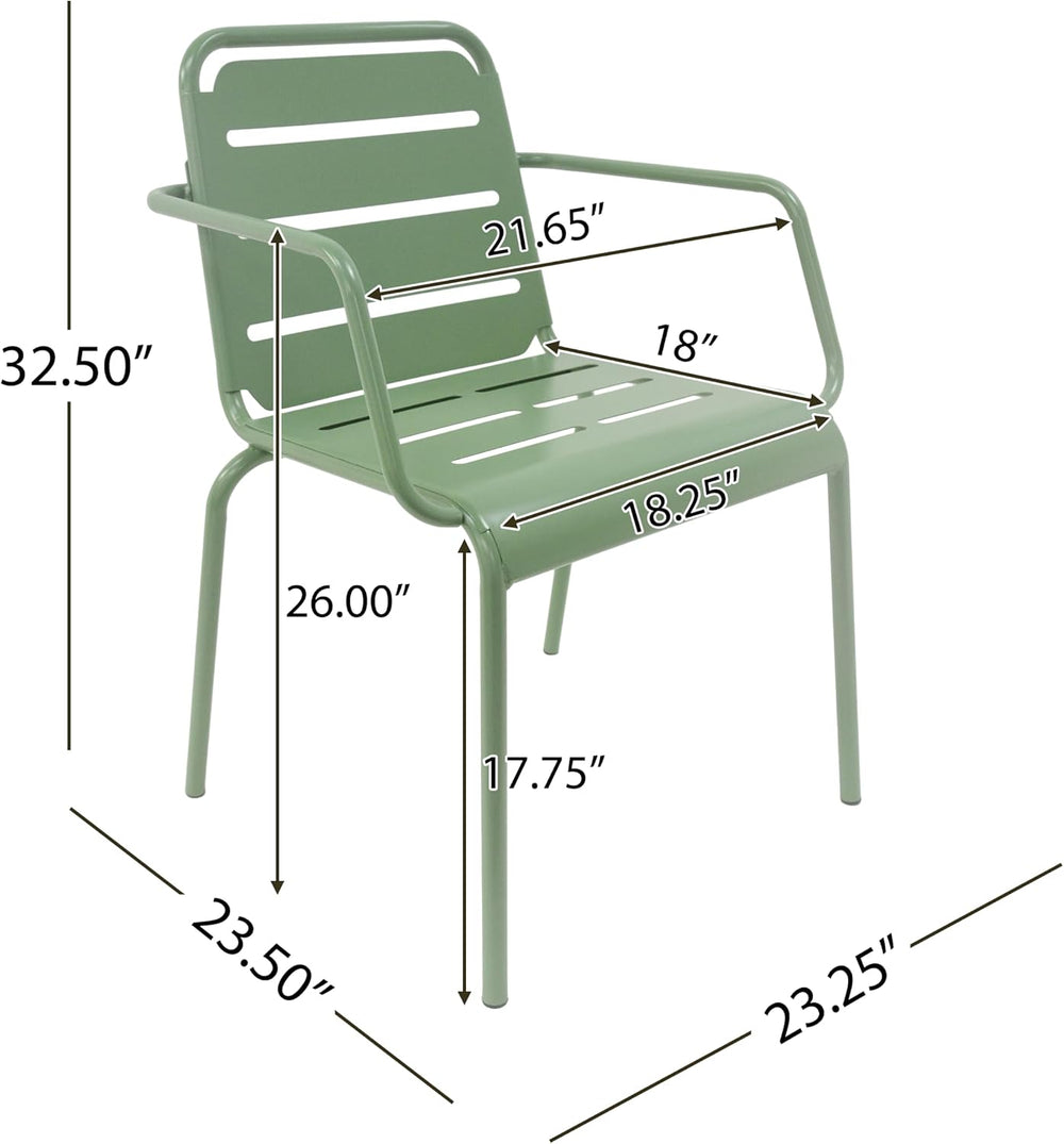 Christopher Knight Home Jodi Outdoor Bistro Set, 3-Piece Bistro Table and Cha...