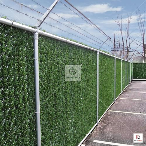 Privacy Fence Screen 4'x10' Hedge Slats for Chain Link, Heavy Duty