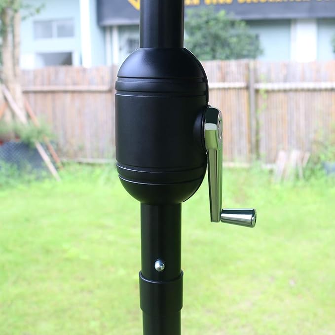 Sunnyglade 7.5' Patio Umbrella Outdoor Table Market Umbrella with Push Bu...
