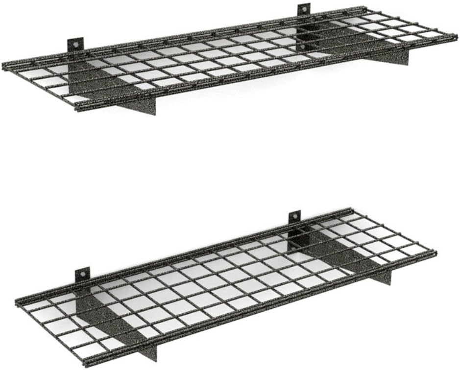 Hyloft Heavy Duty Steel Garage Wall Shelving, 45 in. x 15 in. Metal Wall Shel...
