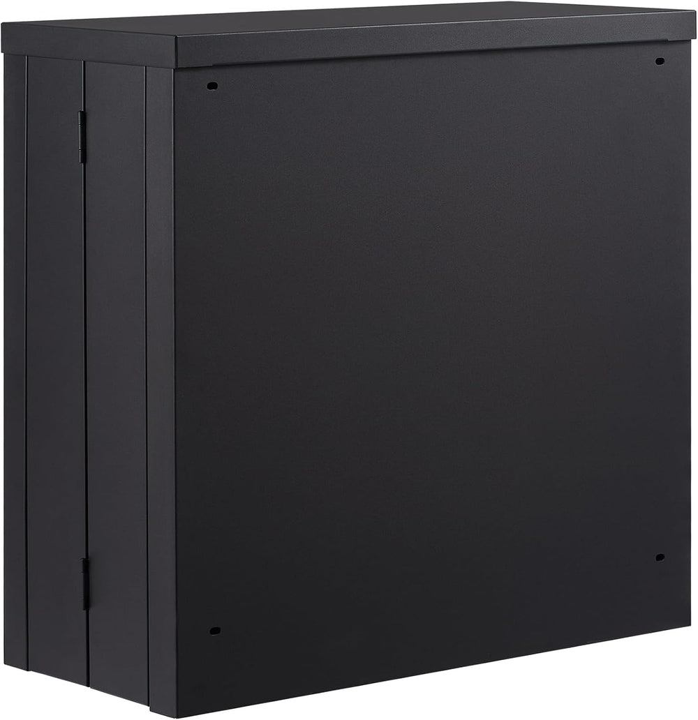 VEVOR Foldable Wall Cabinet, Metal Garage Locker Mounted 26" Small Tool ...