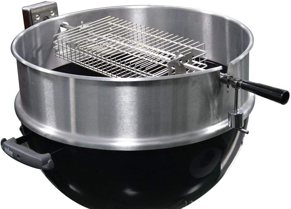 onlyfire 6042 Stainless Steel Flat Spit Rotisserie Grill Basket for Grills | ...