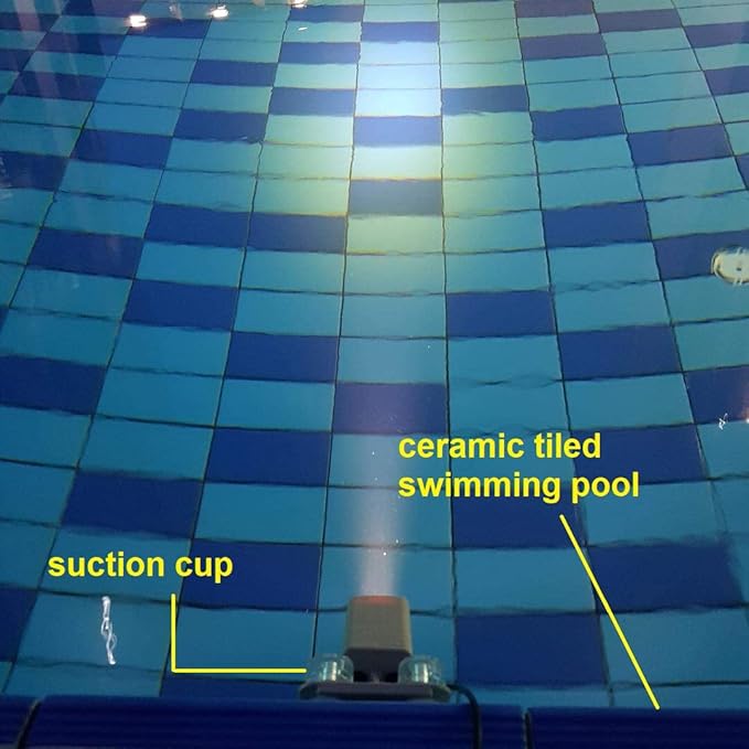 AquaHEX 60X Solar Underwater Submersible Spotlight, Pond Pool Fountain Water ...
