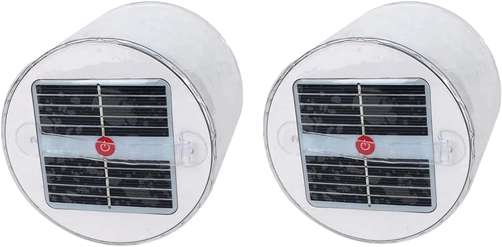 Solar Inflatable Lights 2 Pack Outdoor Camping Tent Lantern Waterproof Solar ...