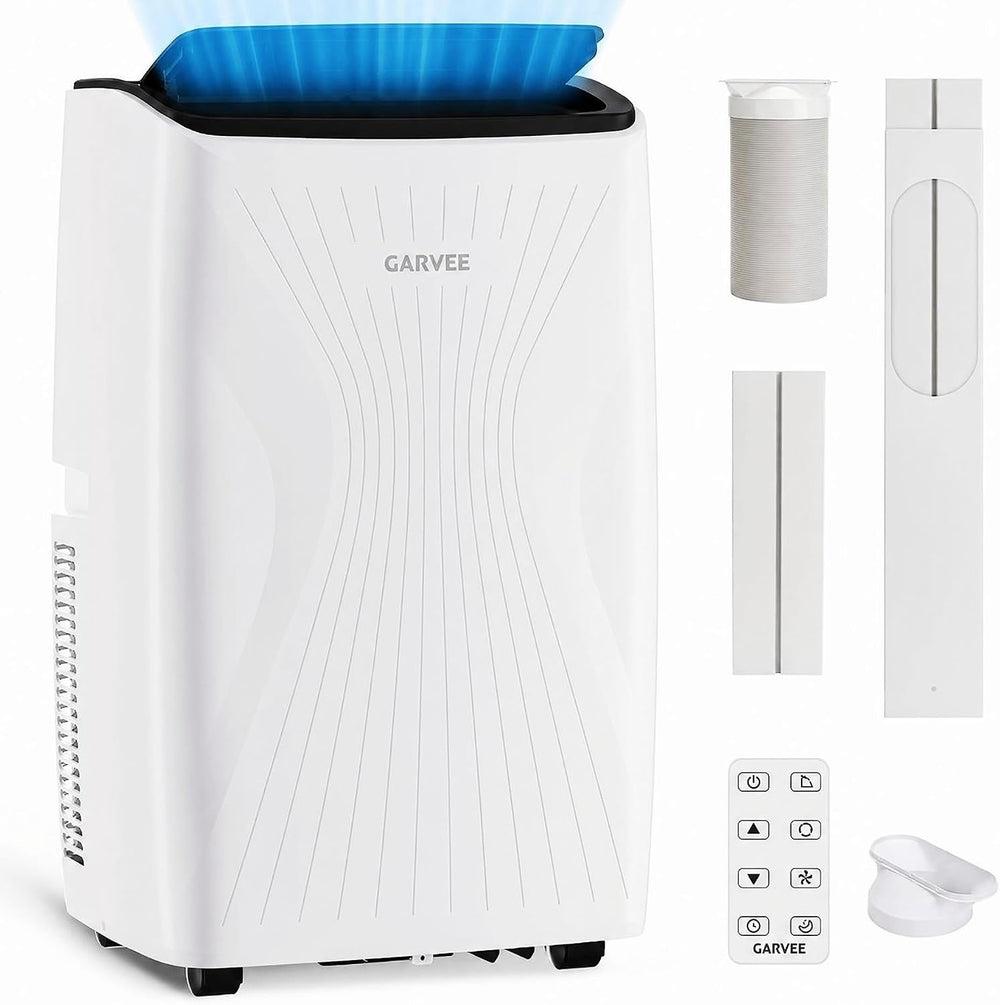 14,000 BTU Portable Air Conditioner, 4-IN-1 Portable AC Unit for Large Rooms ...