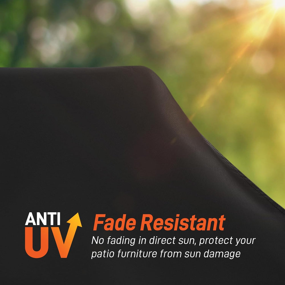 Arcedo Patio Chaise Lounge Cover Waterproof 2 Pack, 80" x 30" x 26&...