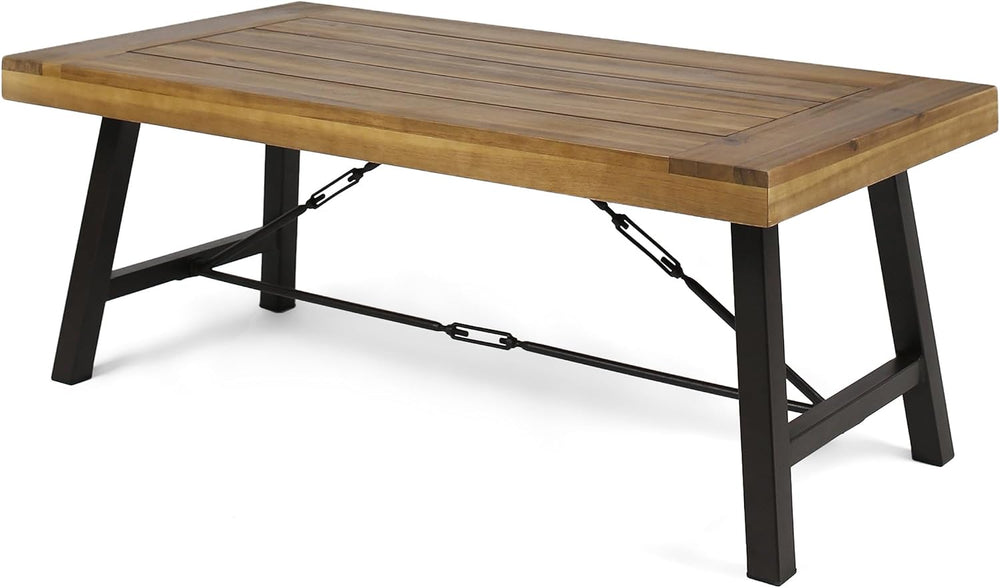 Christopher Knight Home Catriona Outdoor Acacia Wood Coffee Table, Teak Finis...