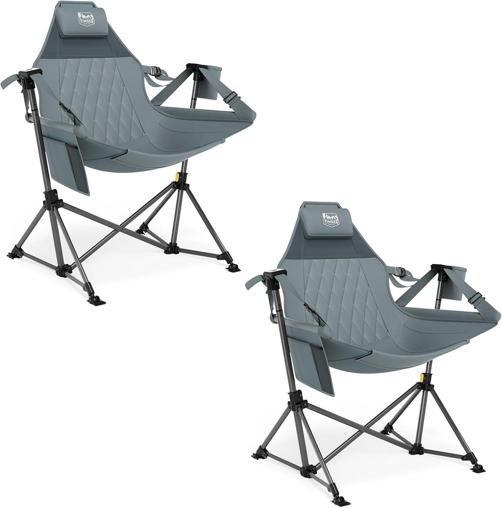 TIMBER RIDGE Hammock Camping Chair, Oversized Swinging Chair, 400lbs Load