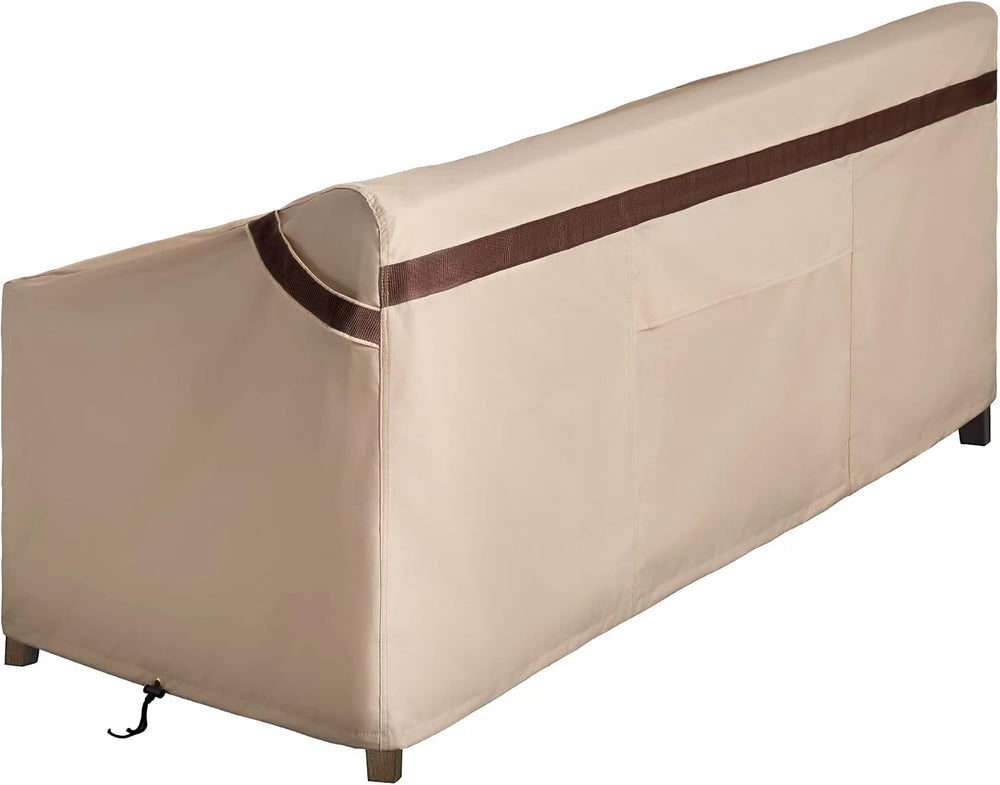 Patio Loveseat Cover Waterproof 3 Seater Outdoor Deep Sofa Covers 79inch x 37...