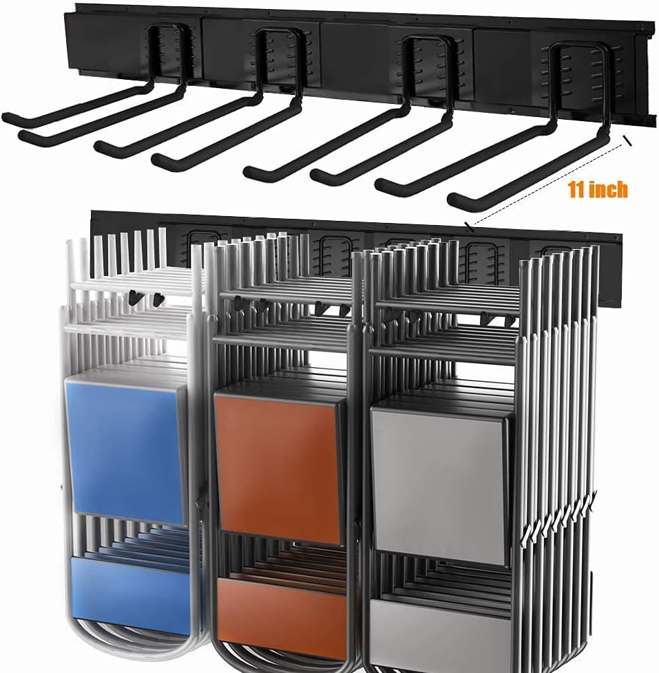 TORACK Tool Storage Rack Heavy Duty Garage Wall Mount Garden Tool Organizer