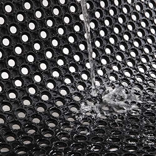 Outside Rubber Floor Mats Anti Slip Commercial Resturant Drainage Mat