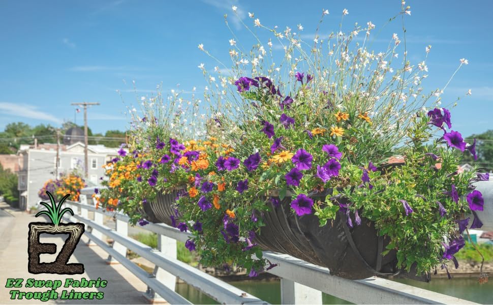 30 Inch Trough Coco Liner Replacement – Reusable Fabric Hayrack Window Box Li...