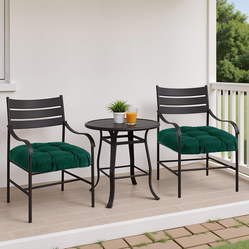 MTMR 2Pcs Outdoor Chair Cushions, Patio Furniture Seat Pads, Waterproof