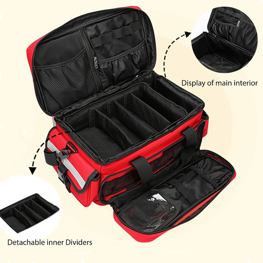 Medical Bag,First Aid Bag,First Responder Bag for Trauma,Emergency Medical Ba...