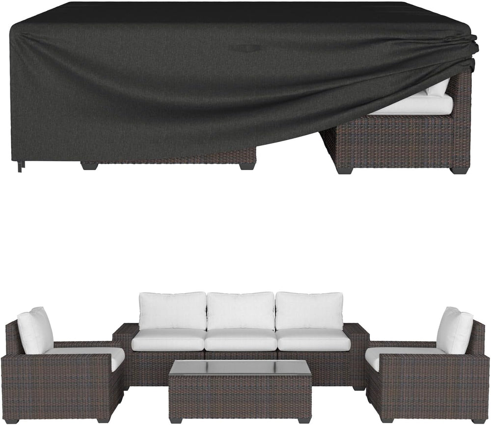 Patio Furniture Set Covers, 108 ×82 ×28 inch