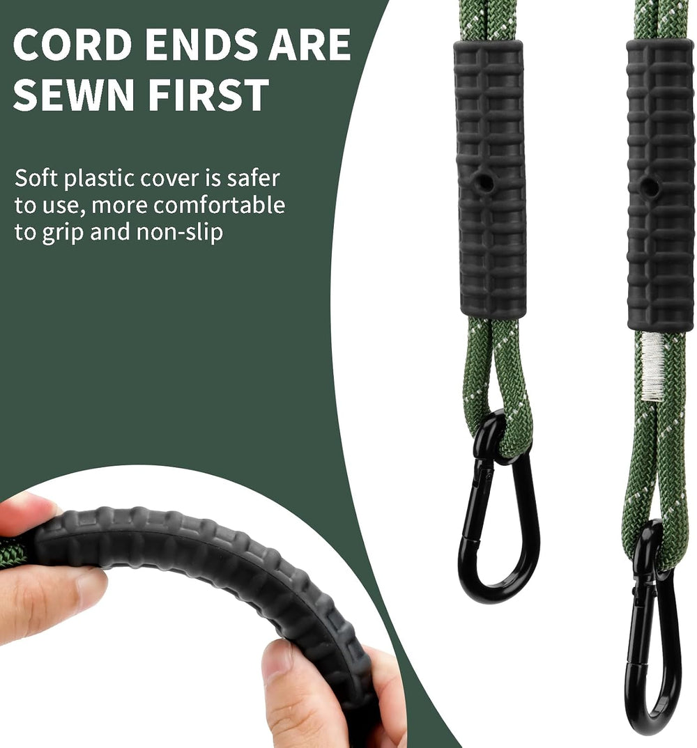 Heavy Duty Tree Swing Ropes, Hammock Tree Straps Hanging Kit, for Outdoor Swi...