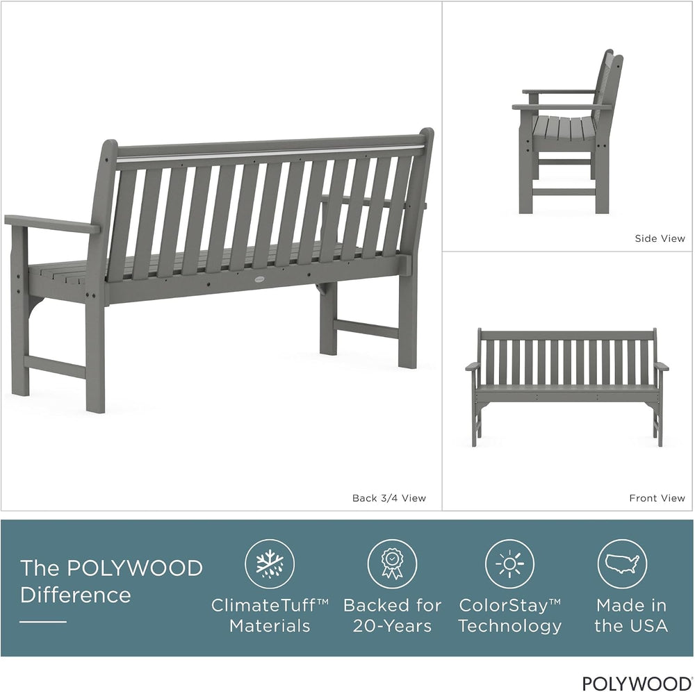 POLYWOOD Vineyard 60" Bench