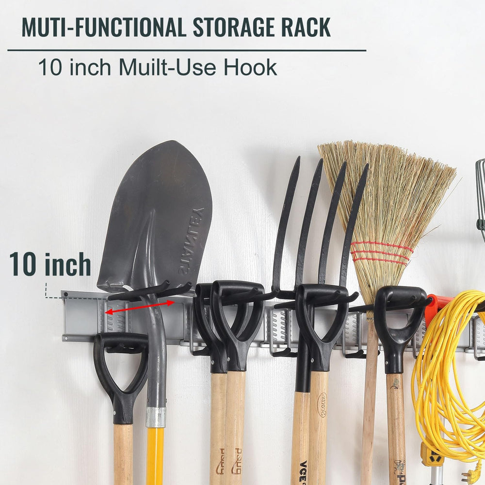 Aking Ace 48-Inch Garage Wall Organizer, Heavy-Duty Hook Set, 350lbs