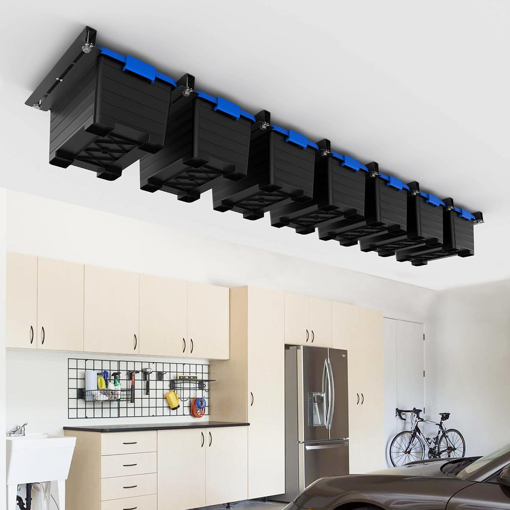 EVERHANGER Ceiling Storage Rack, Heavy Duty Garage Overhead Storage Rack