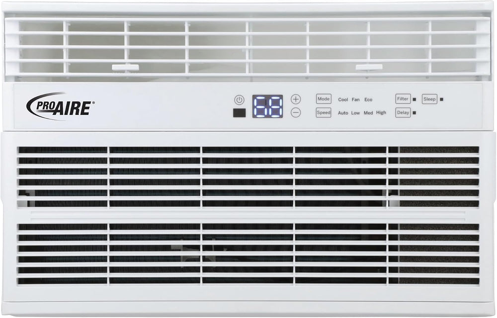 ProAire 8,100 BTU Window AC Unit with Dehumidifier, Quiet, 350 Sq Ft, 115V