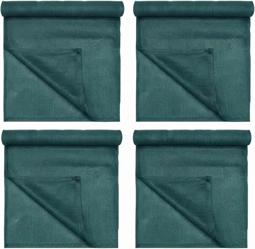 40% 6ft x 400ft Shade Cloth Roll with Eyelets, Green