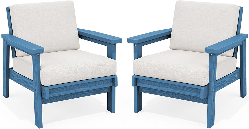 SERWALL HDPE Outdoor Sofa Set of 2